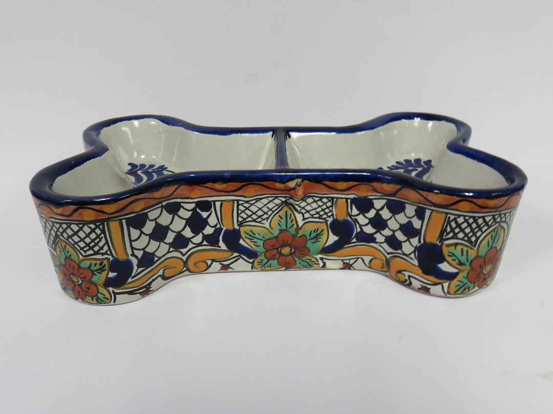 Talavera Dog Bowl
