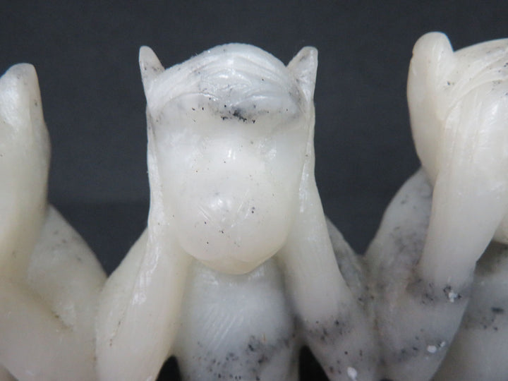 Soapstone Monkeys Figurine
