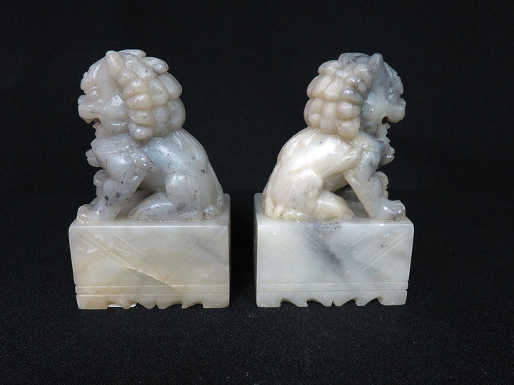 Soapstone Fu Dogs