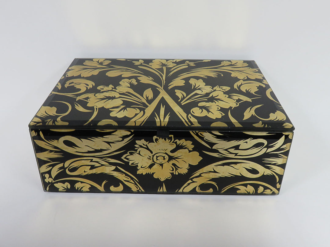 Glass Jewelry Box