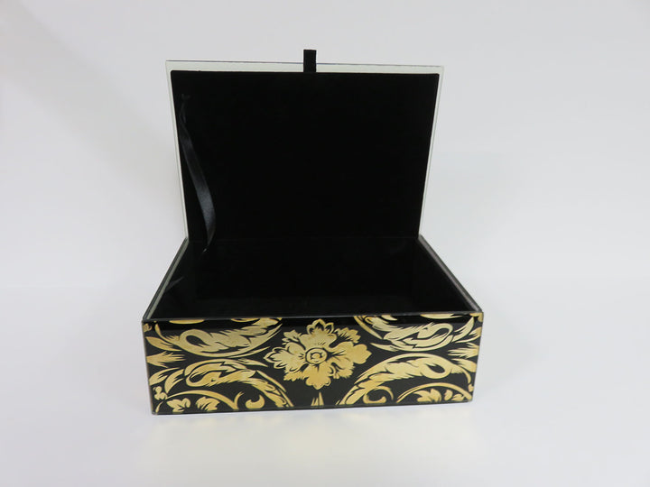 Glass Jewelry Box