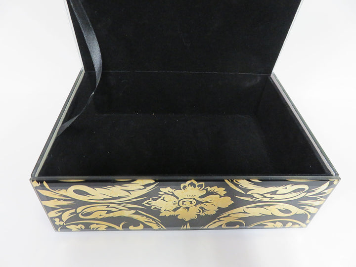 Glass Jewelry Box