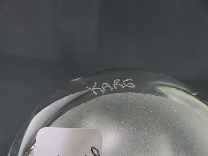 Karg Signed Paperweight