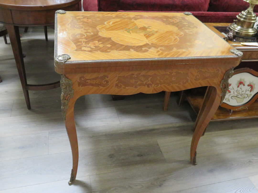 Antique Louis XV Style Game Table