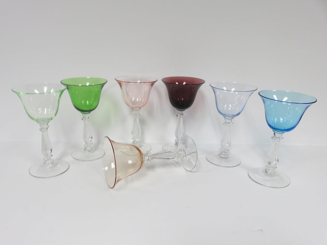 Cambridge Glass Cocktail Glasses