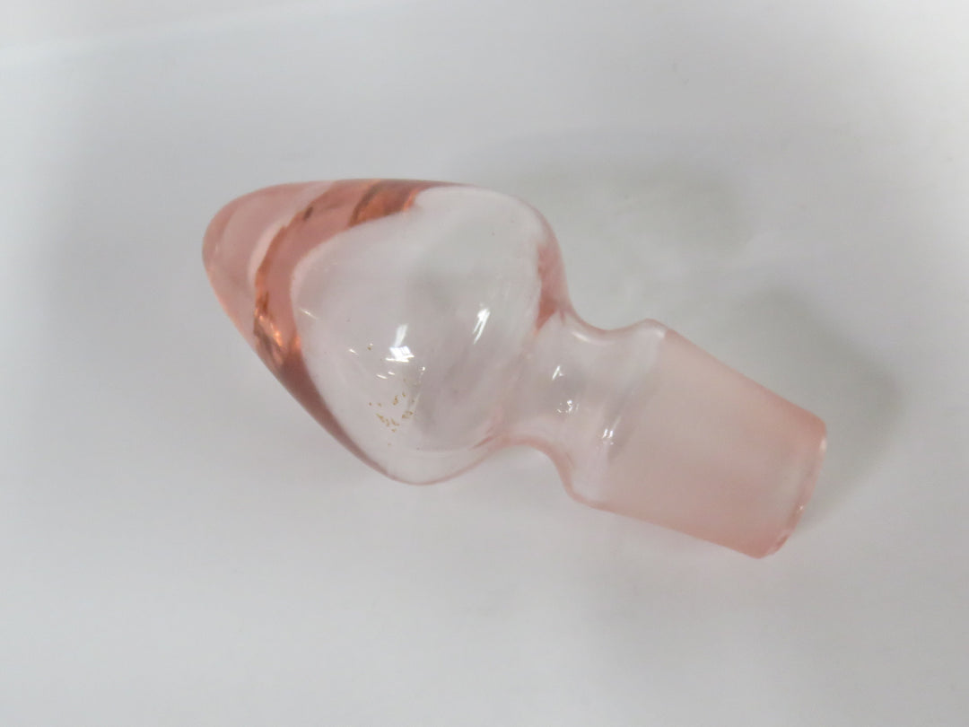 Pink Glass Decanter