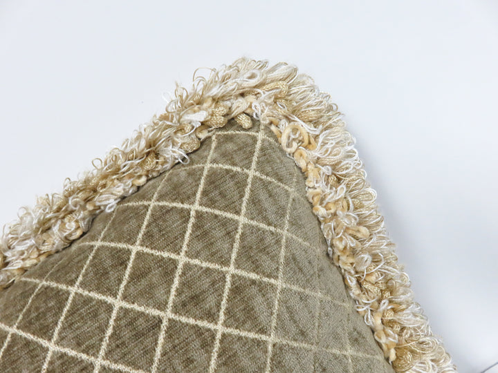 Diamond Print Throw Pillow