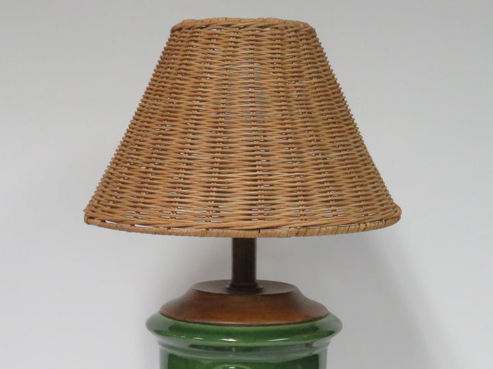 Green Urn Table Lamp