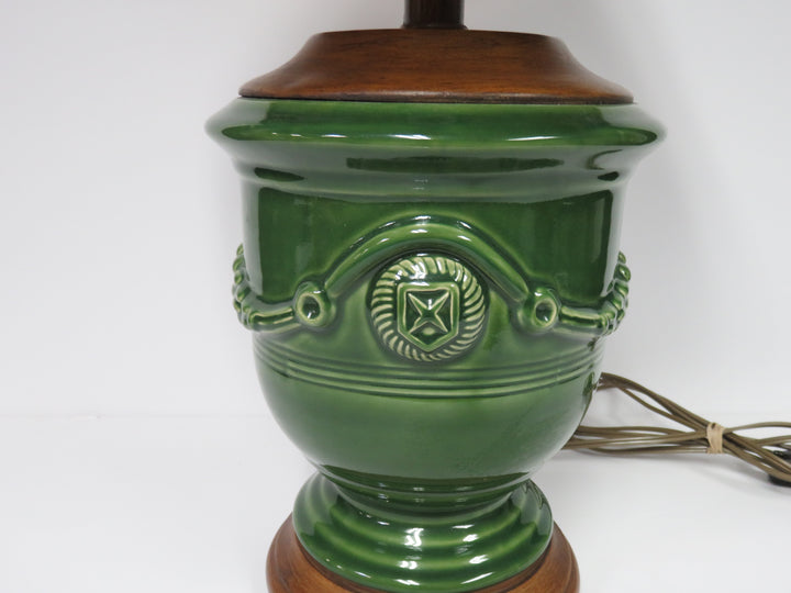 Green Urn Table Lamp