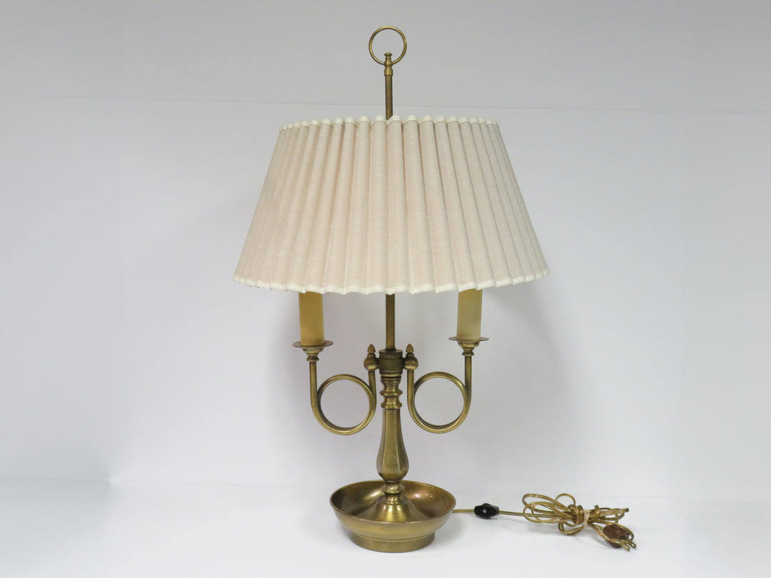 Bouillotte Brass Table Lamp