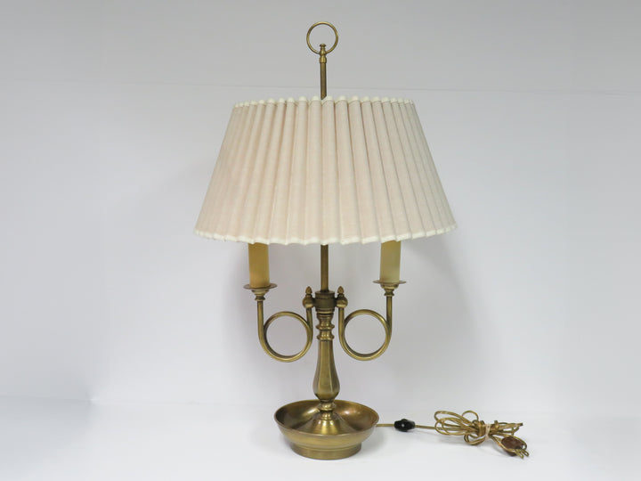 Bouillotte Brass Table Lamp
