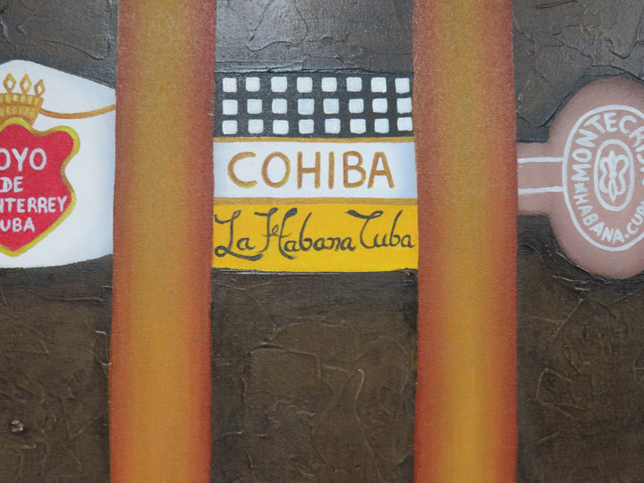 Cuban Cigar Canvas Print
