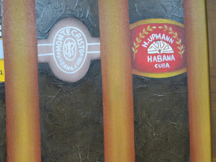Cuban Cigar Canvas Print