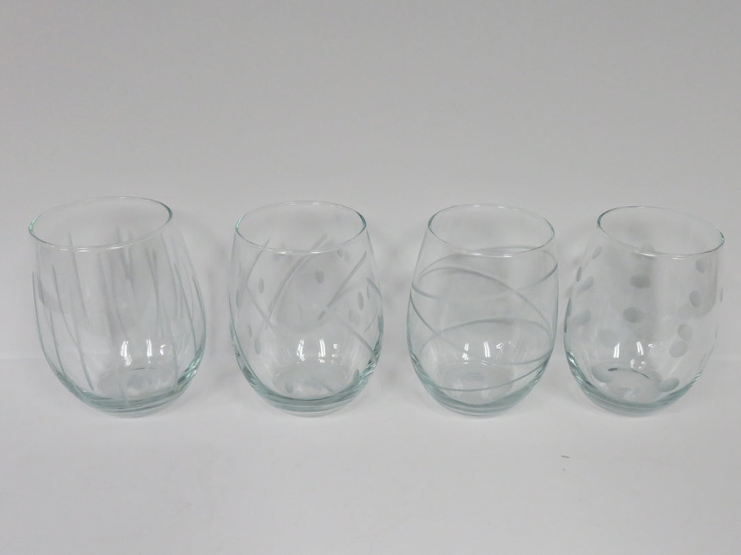 Mikasa Stemless Wine Glasses