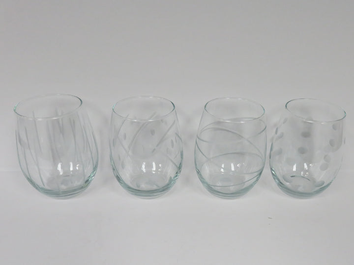 Mikasa Stemless Wine Glasses