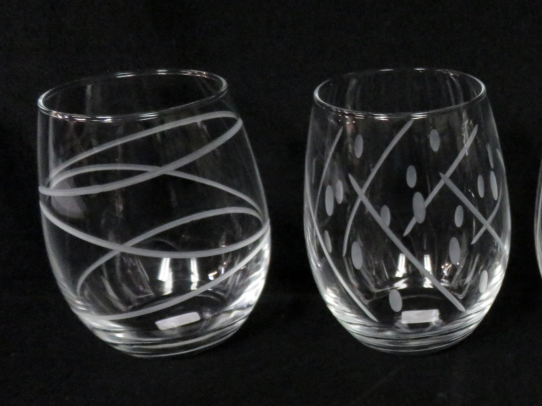 Mikasa Stemless Wine Glasses