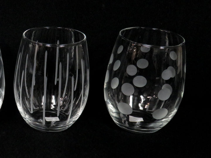Mikasa Stemless Wine Glasses