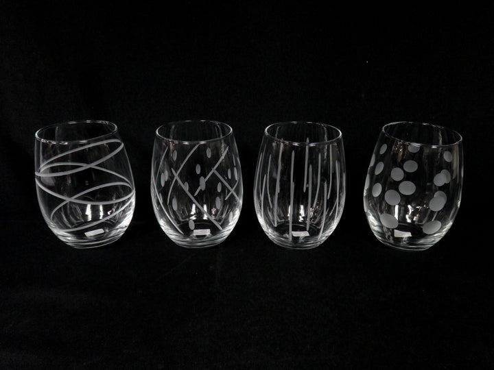 Mikasa Stemless Wine Glasses