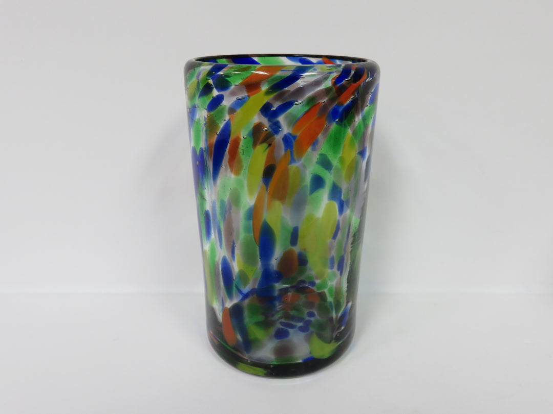 Art Glass Confetti Glasses
