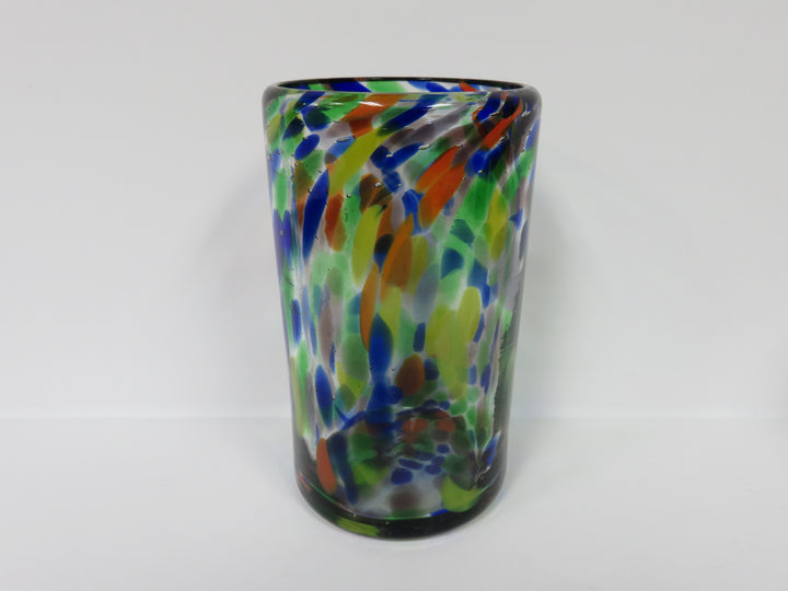 Art Glass Confetti Glasses