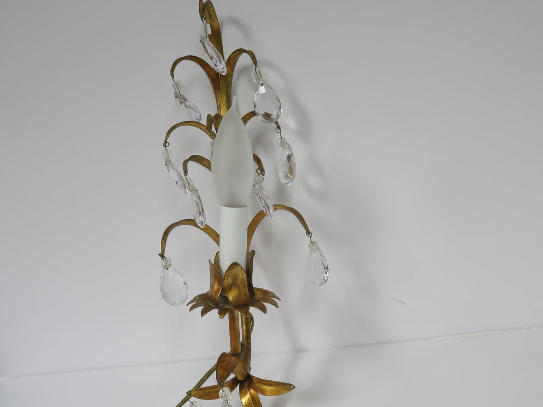 Pair of Gold Sconces