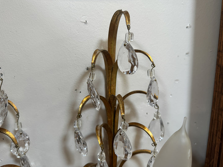 Pair of Gold Sconces