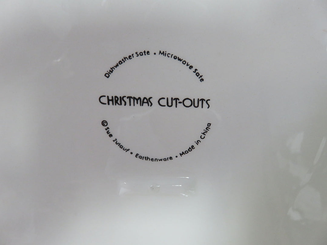 Christmas Dessert Plates
