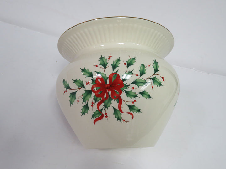 Lenox "Holiday" Cache Pot
