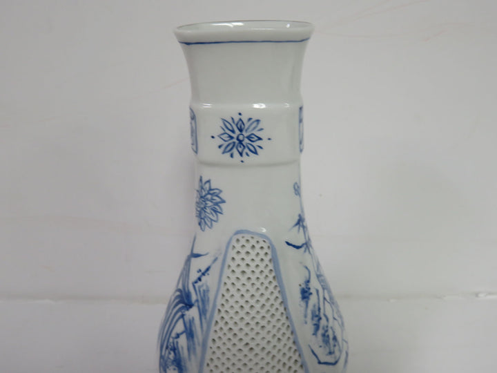 Asian Lattice Vase