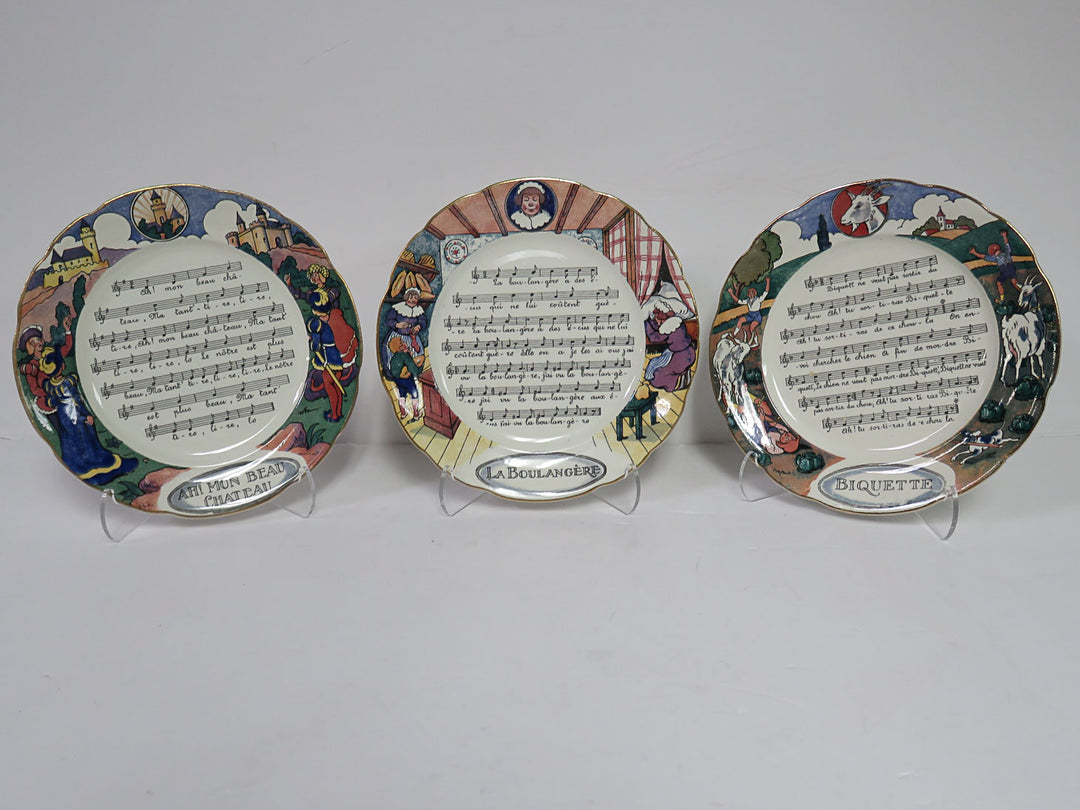 Chansons et Rondes de France Plates