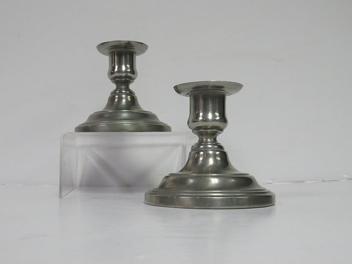 International Pewter Candleholders