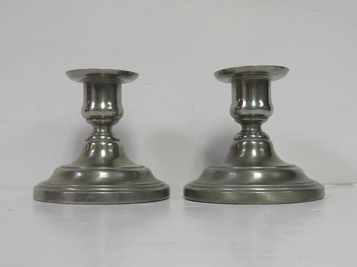 International Pewter Candleholders