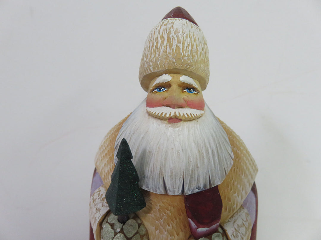Hand Carved Santa