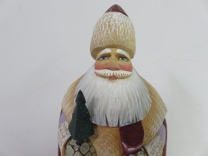 Hand Carved Santa