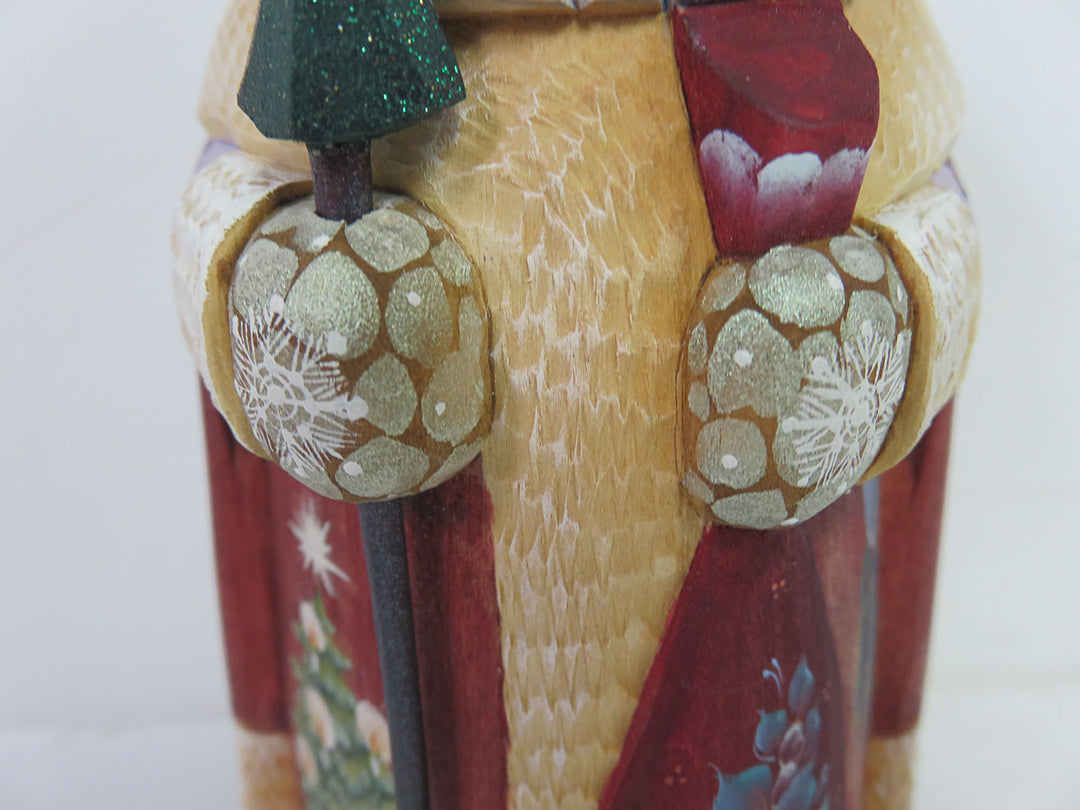 Hand Carved Santa