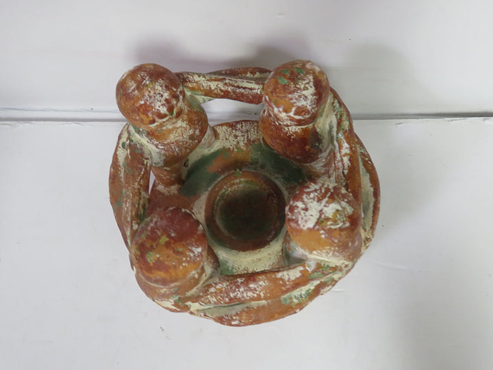 Mexican Pottery Candleholder