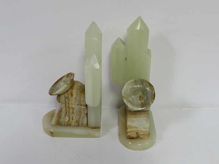 Onyx Bookends