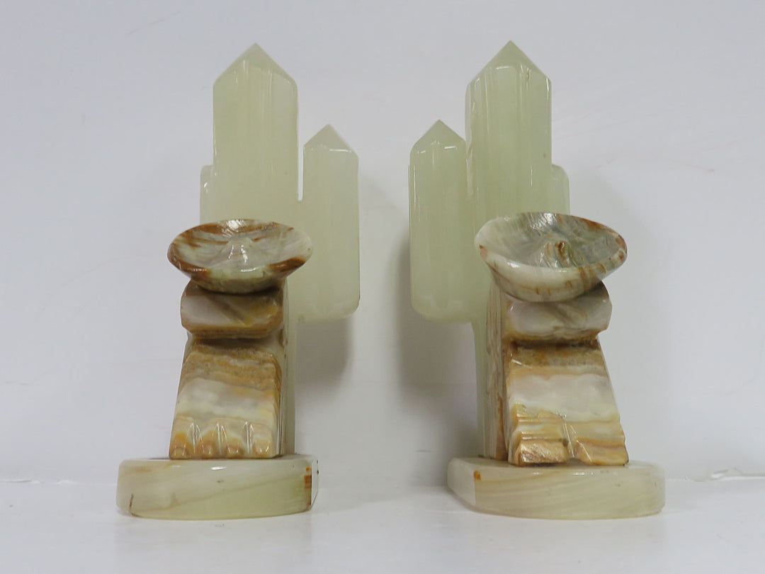 Onyx Bookends