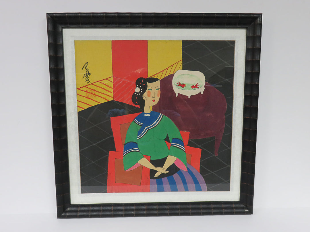 Hu Yongkai Original Watercolor