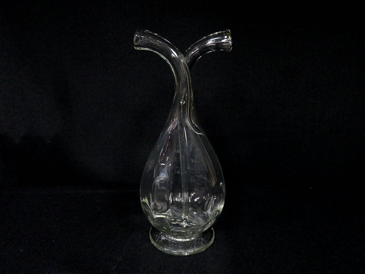 Glass Double Cruet