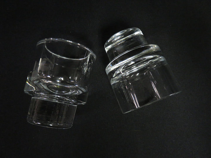 Glass Candleholders
