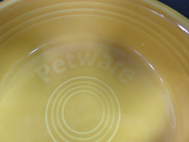 Fiesta Ware Pet Bowl