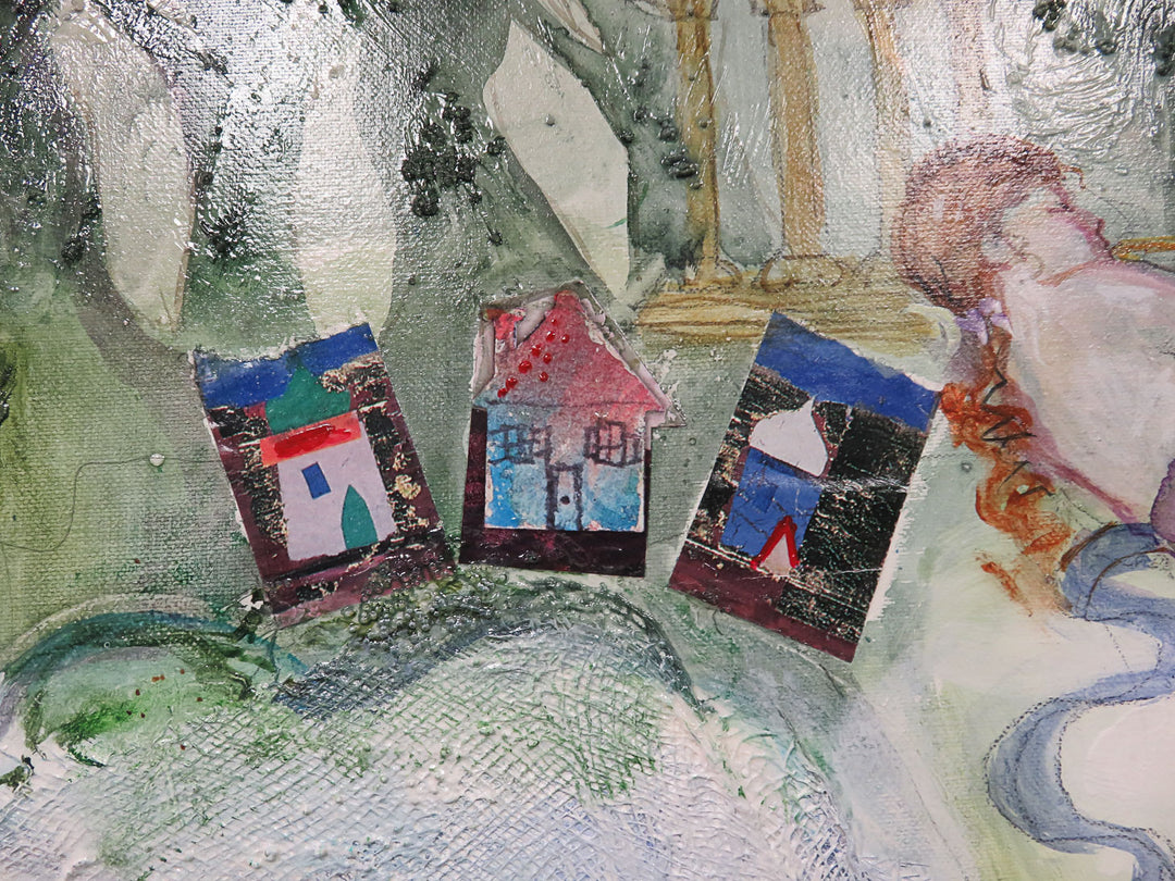Original Mixed Media by Lin Martinique
