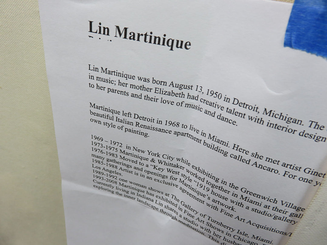 Original Mixed Media by Lin Martinique