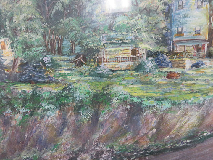 Farm Scene Watercolor Painting - Original