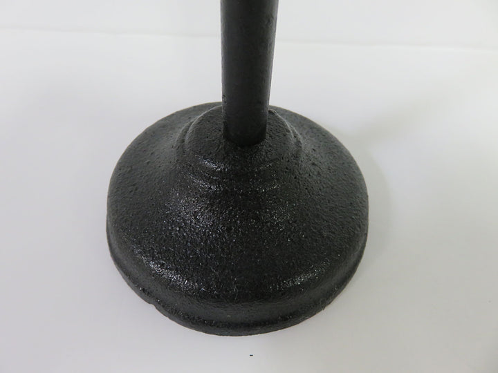 Metal Candleholders with Flameless Candles