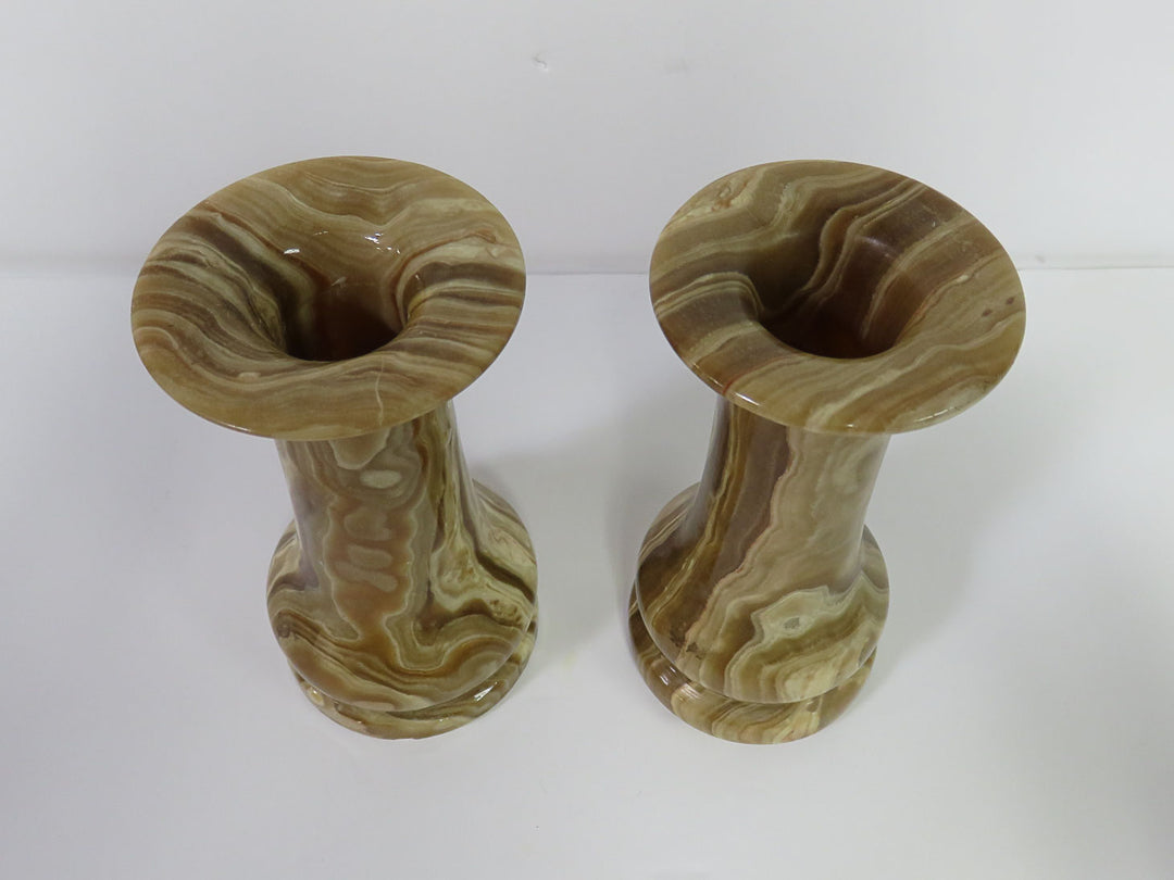 Stone Candleholders