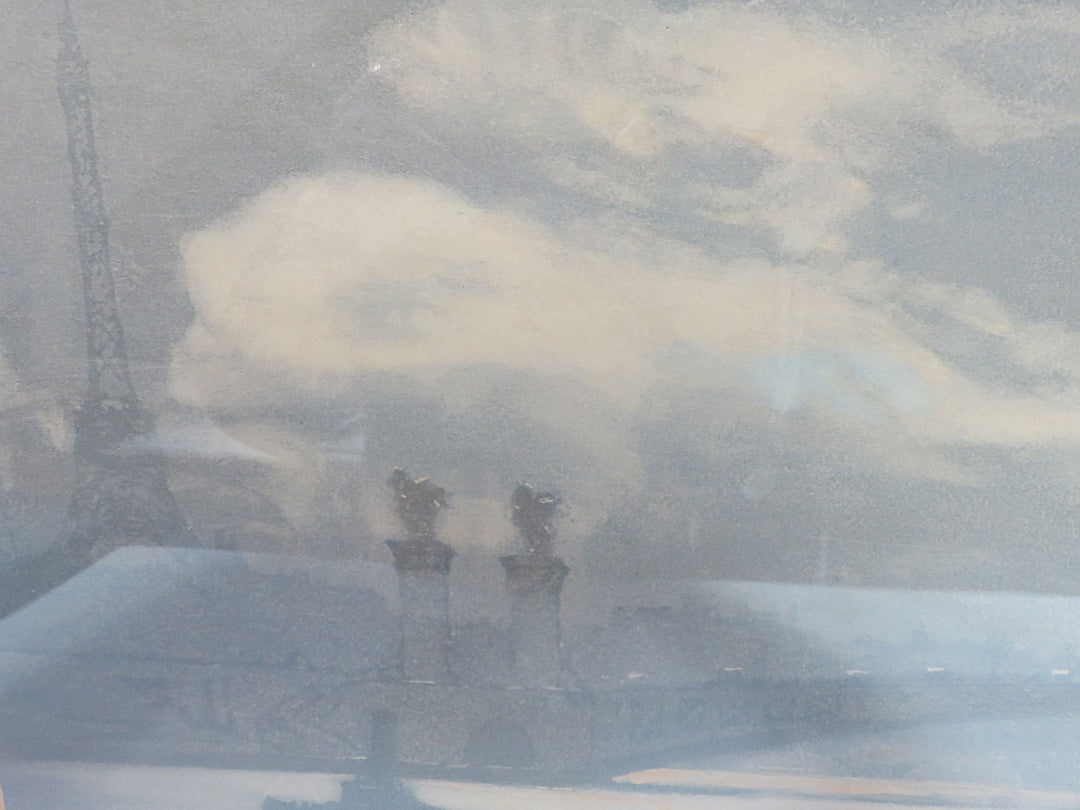 Misty View of the Seine Print