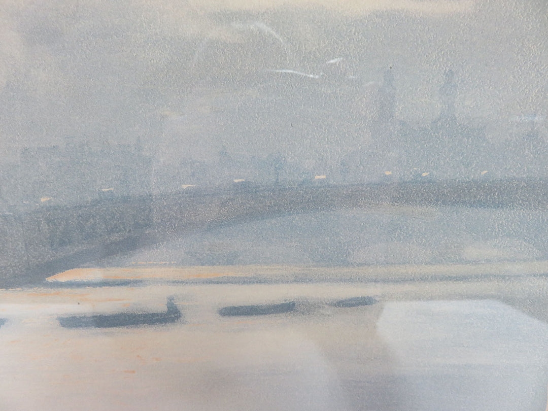 Misty View of the Seine Print