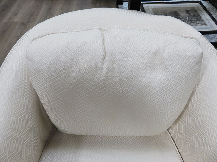 Cream Barrel Chair